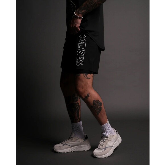 Darc Sport Wolves Hardcore Compression Shorts Men’s Sz. Large - Picture 1 of 8